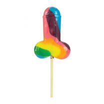 Rainbow Cock Pop Lollipop