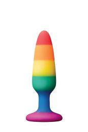 Dream Toys Rainbow Butt Plug 4.4 Inch