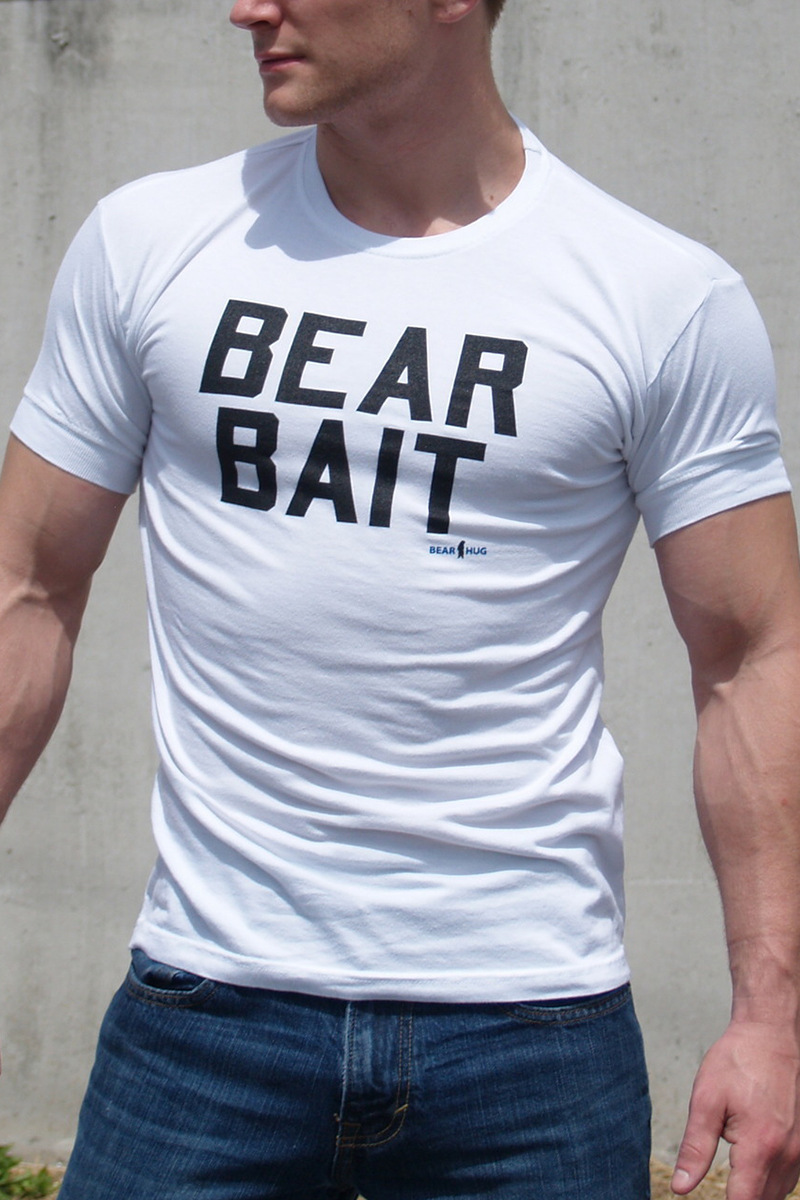 Ajaxx63 Bear Bait T Shirt White