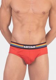 Barcode Berlin Backless Pride Brief Red