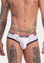 Barcode Berlin Backless Brief Maxime White Black