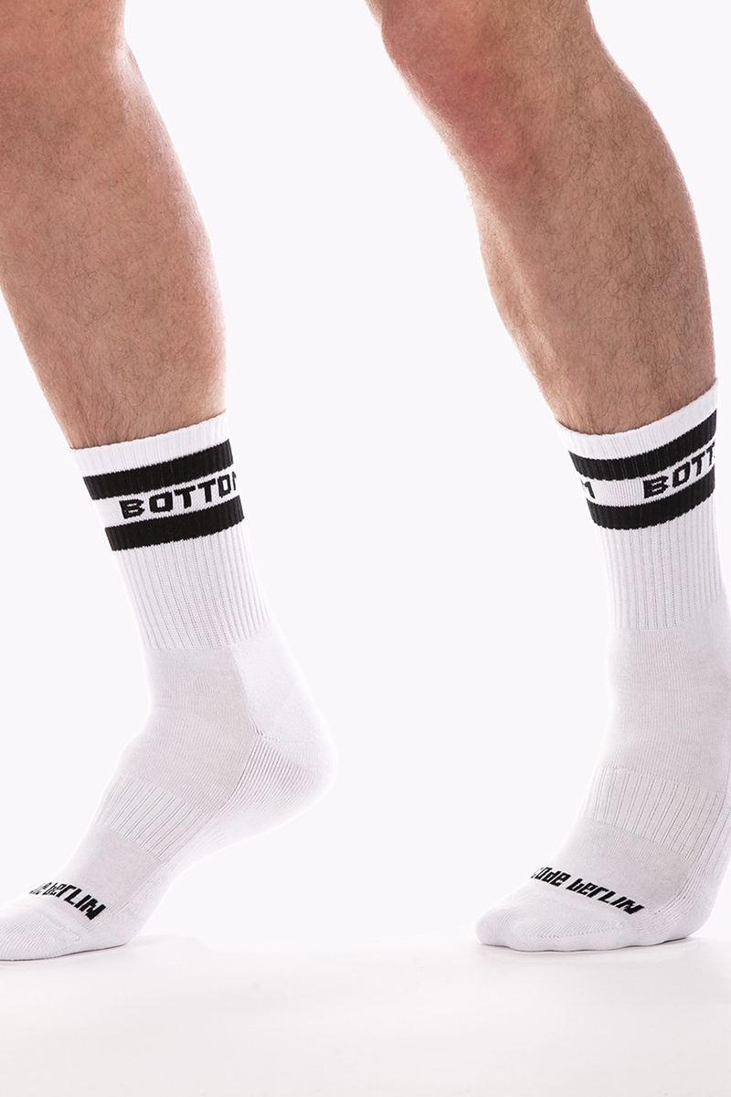 Barcode Berlin Fashion Half Socks Bottom White Black
