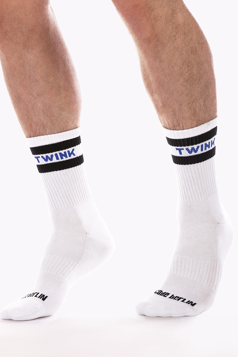 Barcode Berlin Fashion Half Socks Twink White Black