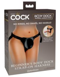 Pipedream King Cock Elite Beginners Body Dock Strap On Harness