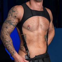 Mr S Leather Archer Body Harness Black