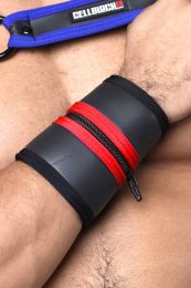 Cellblock 13 Buckle Up Wrist Cuff Wallet Red