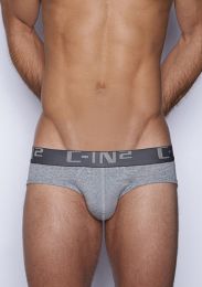 C-IN2 Core Low Rise Profile Brief with Sling Heather Grey