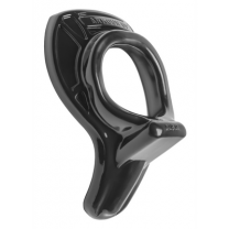 Perfect Fit Armour Push Cock Ring Black