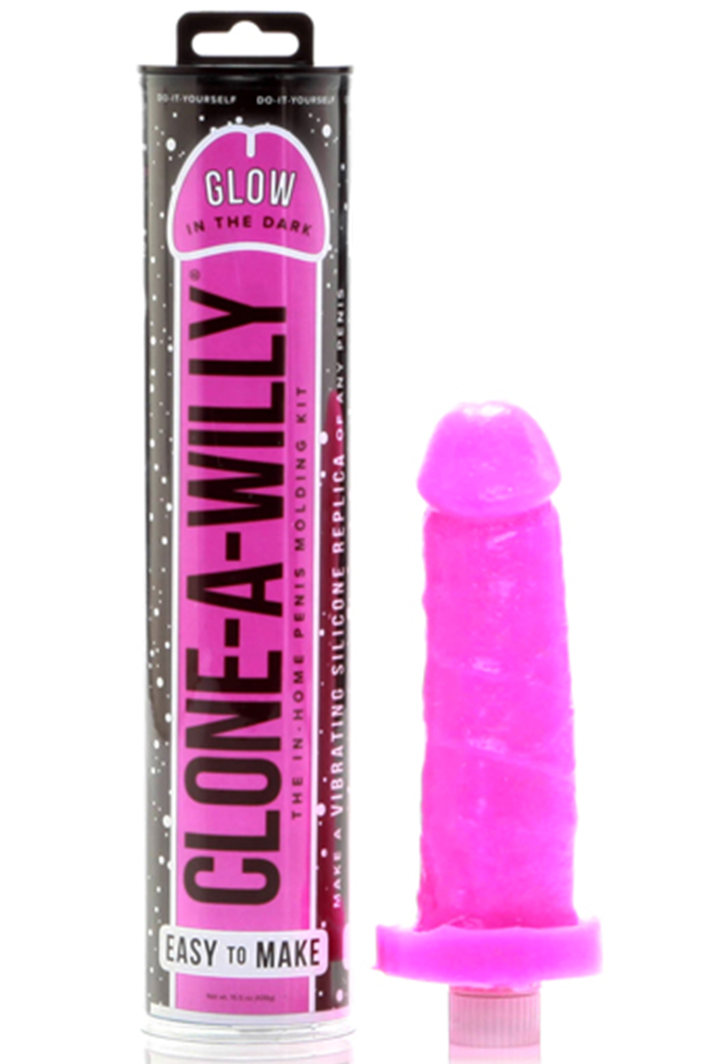 Clone A Willy Kit Glow in the Dark Hot Pink