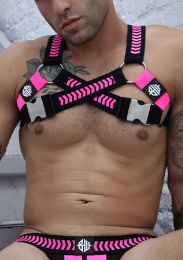 Breedwell Daycrawler Circuit Harness Neon Pink