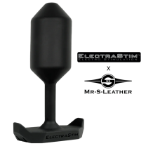 Electrastim X Mr S Leather WMCBP Medium Butt Plug