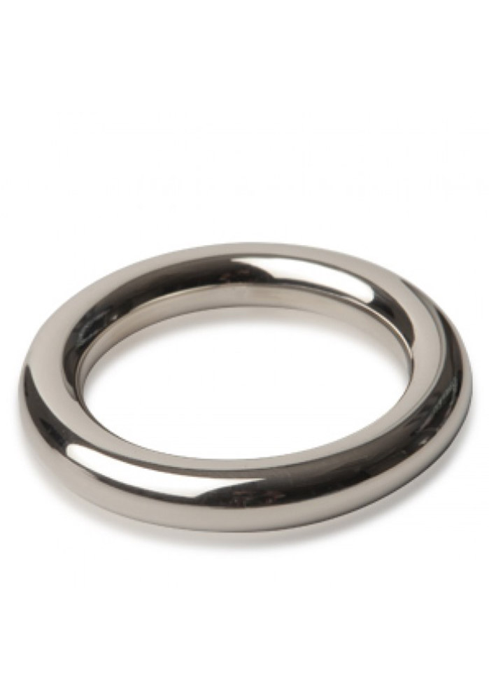 ruff GEAR Stainless Steel Cock Ring Medium 50mm x 10mm