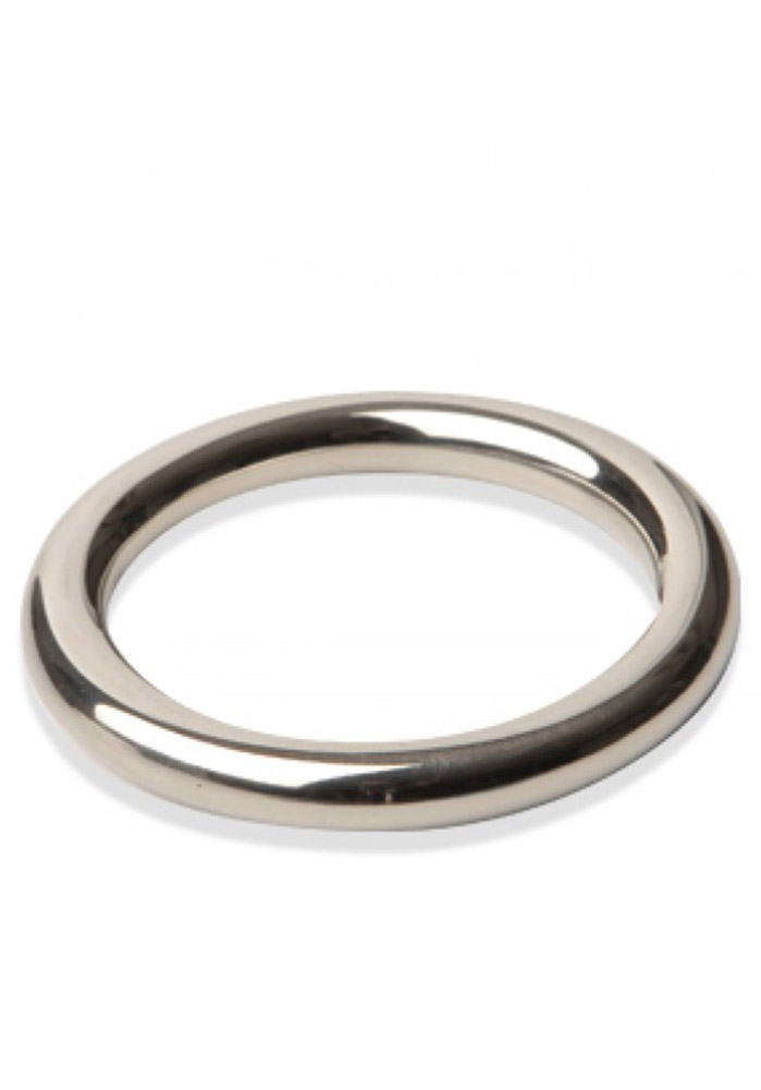 ruff GEAR Stainless Steel Cock Ring Medium 50mm x 8mm