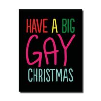 Gay Xmas (HON171) Christmas Card