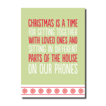 Phones (HON463) Christmas Card