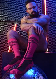 Breedwell Hybred Socks Neon Pink