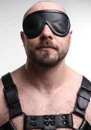 ruff GEAR Leather Basic Blindfold