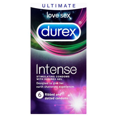 Durex Intense Condoms 6 Pack
