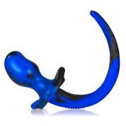 Oxballs Puppy Tail Buttplug Mastiff Blue Black