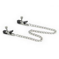 ruff GEAR Metal Wide Grip Nipple Clips with Chain