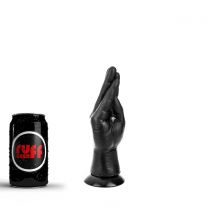 ruff GEAR Wrist Deep Dildo 7.5 Inch Black