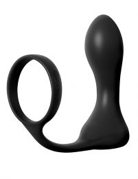 Pipedream Anal Fantasy Elite Rechargeable Ass Gasm Pro Butt Plug Black