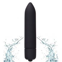 ruff GEAR Silicone 10 Speed Vibrating Bullet Black