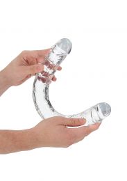 RealRock Crystal Clear Dong 18 Inch