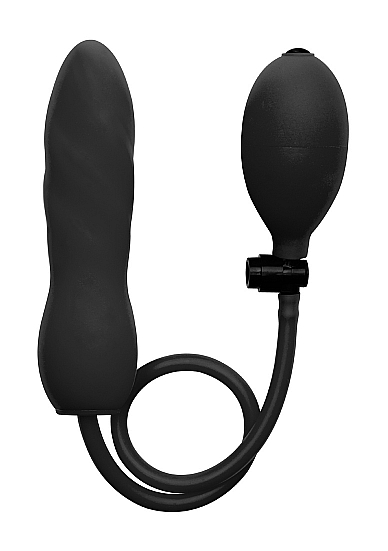Ouch Inflatable Silicone Twist Butt Plug