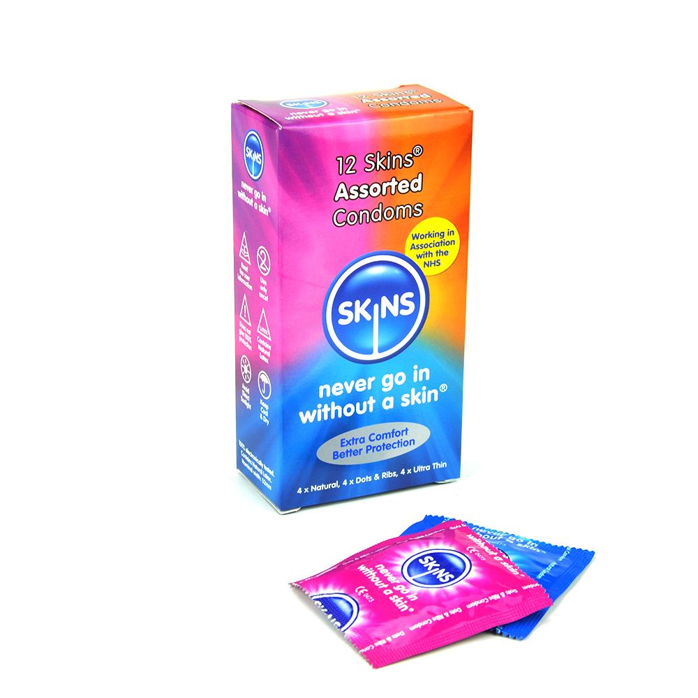 Skins Assorted Condoms 12 Pack