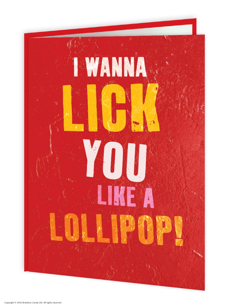 Lick my lollipop (WUV049)